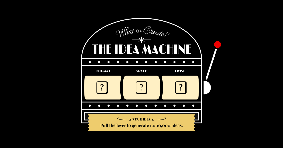 I built an idea generator for side projects. Have fun if you are looking for some inspirations! logo
